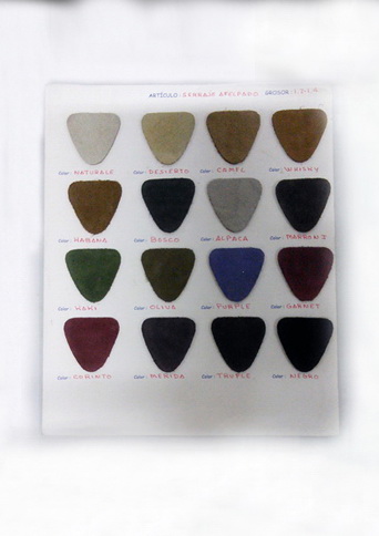 muestrario telas hilos consultar medidas y cantidades